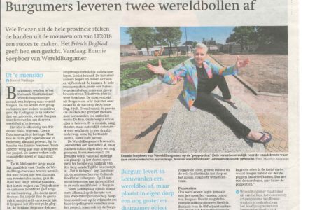 Artikel FD | WereldBurgumer Emmie Soepboer